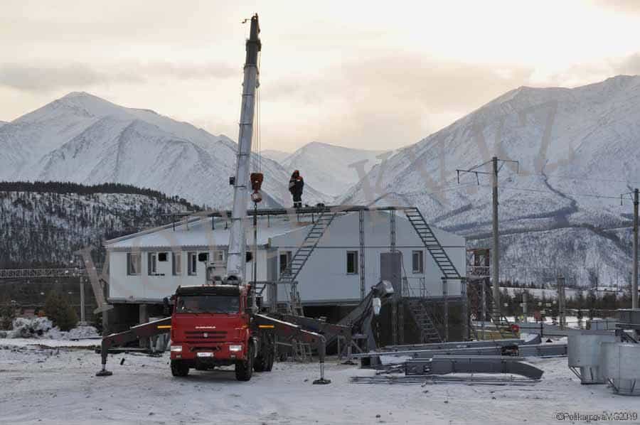 Монтаж блочной паровой котельной установки Монтаж блочной паровой котельной