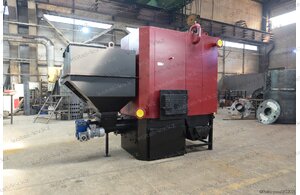 Изготовление автоматического пеллетного котла 0.5 МВт