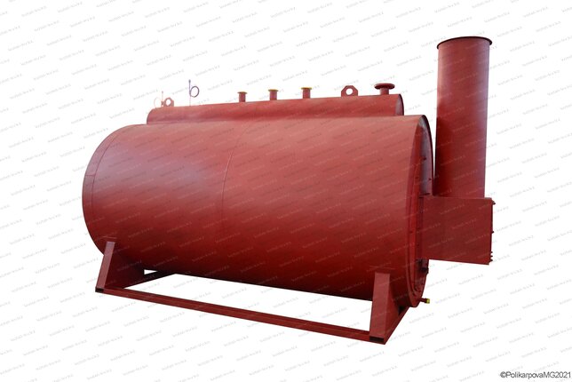 Парогенератор угольный 0.7 тонн температура 170 С