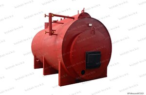 Котел паровой 1.2 т 170 С на угле