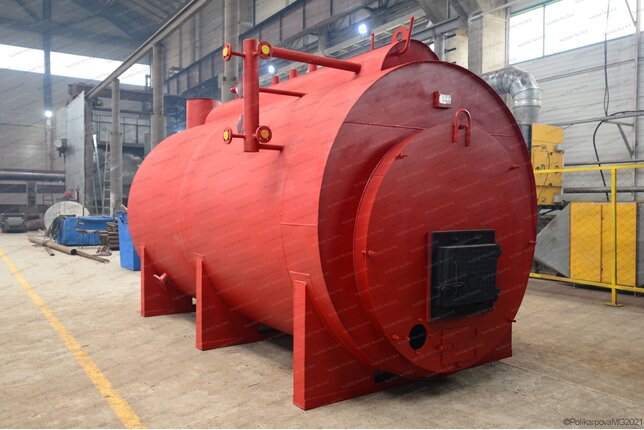 Паровой жаротрубный котел 300 кг пара в час 115 С