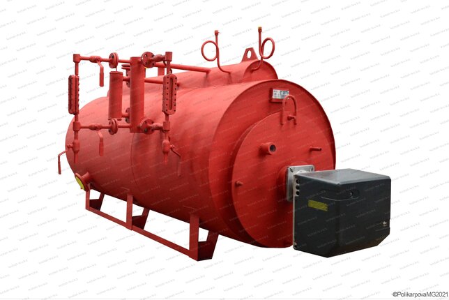 Парогенератор на дизеле 0.3 т 170 С